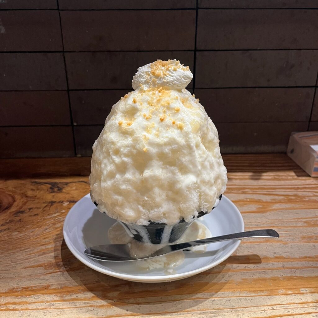 まめ茶和ん(飯田橋)のかき氷の写真