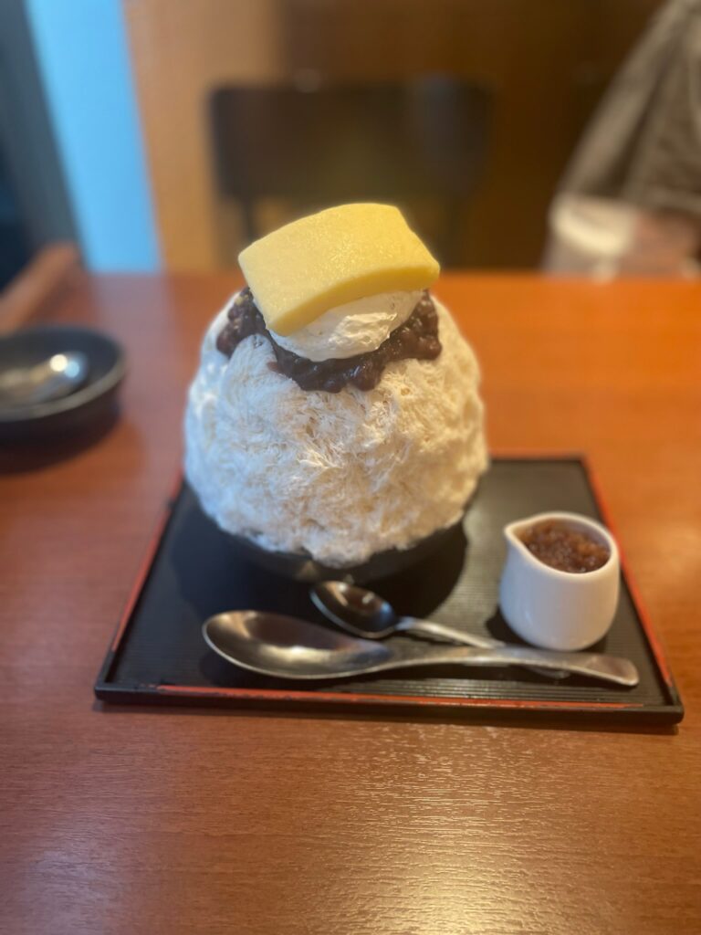 目白志むら 喫茶室(目白)のかき氷の写真