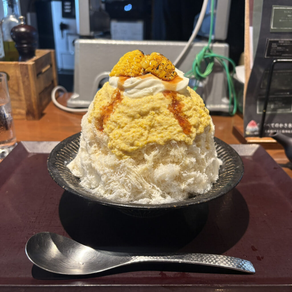茶房 オクノシブヤ(代々木八幡/渋谷)のかき氷の写真