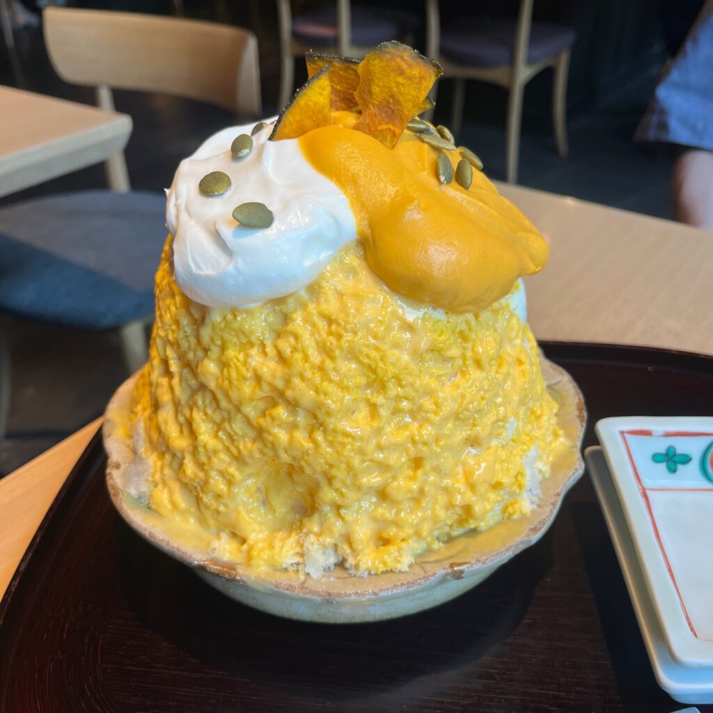 くろぎ甘味研究所(大門)のかき氷の写真